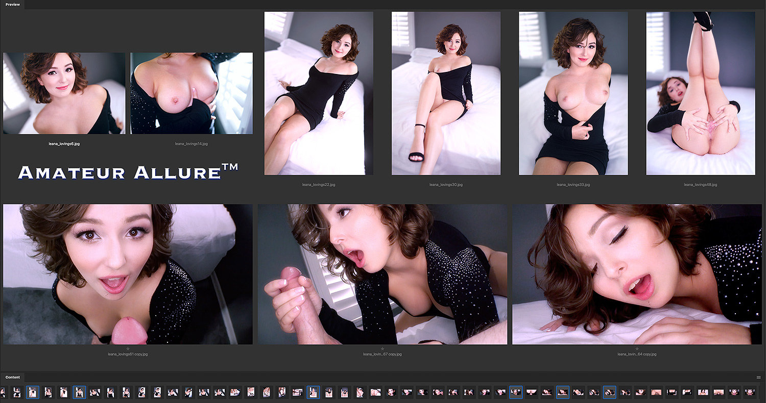 Amateur allure leana lovings